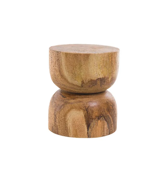 BANCO SAMA 35x35x45CM en Madera natural - Butacas, banquetas y puffs, Uruguay | Vinibel