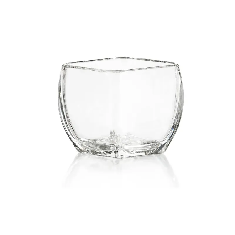 VOTIVE CUADRADO 710ML CRISA. 10.9HX12X12CM en Transparente - Jarrones, Uruguay | Decohogar