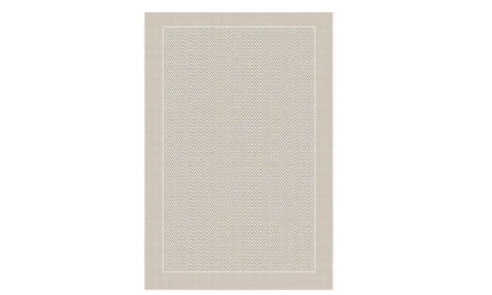 Alfombra INDY borde beige en Beige - Alfombras, Uruguay | Finkel