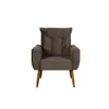 Sofa Sillon Poltrona 1 Cuerpo Dakar - Marrón en Marrón - Sillones y sofás, Uruguay | Ecowood, vista 2 de 2