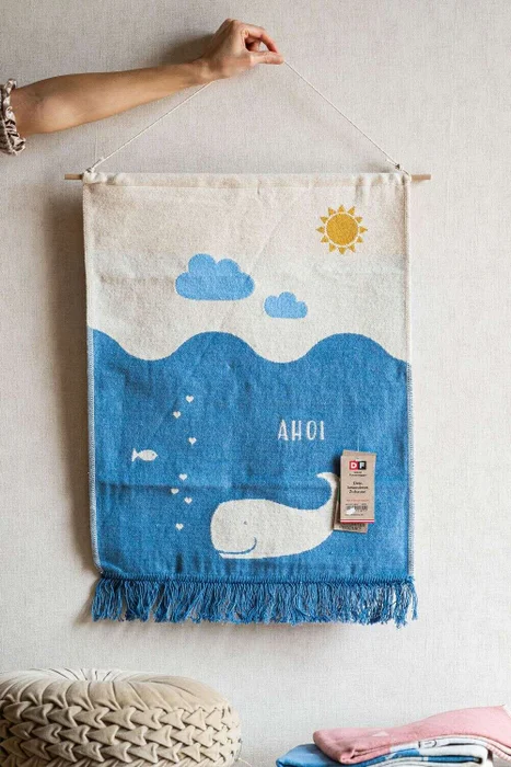 CUADRO / ADORNO DE PARED KIDS - BALLENA - Decoración de pared, Uruguay | La Iberica
