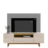 Rack para tv Orlando 180cm Patas en madera maciza - Muebles para TV, Uruguay | Balton, vista 4 de 6