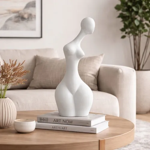 ESCULTURA HUMAN Blanco - Decoración, Uruguay | Viasono