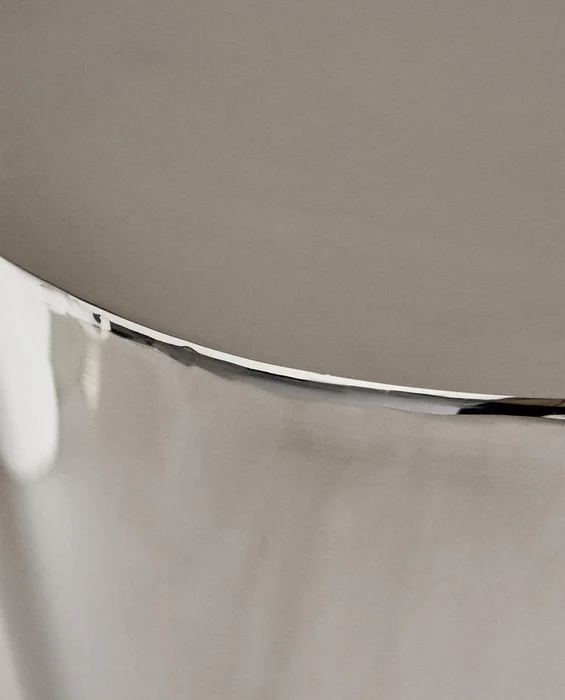 MESA AUXILIAR ACERO INOXIDABLE en Plateado - Sillas, Uruguay | Zara Home, vista 6