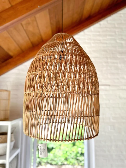 Pantalla Hanoi en Madera natural - Iluminación, Uruguay | Indrana