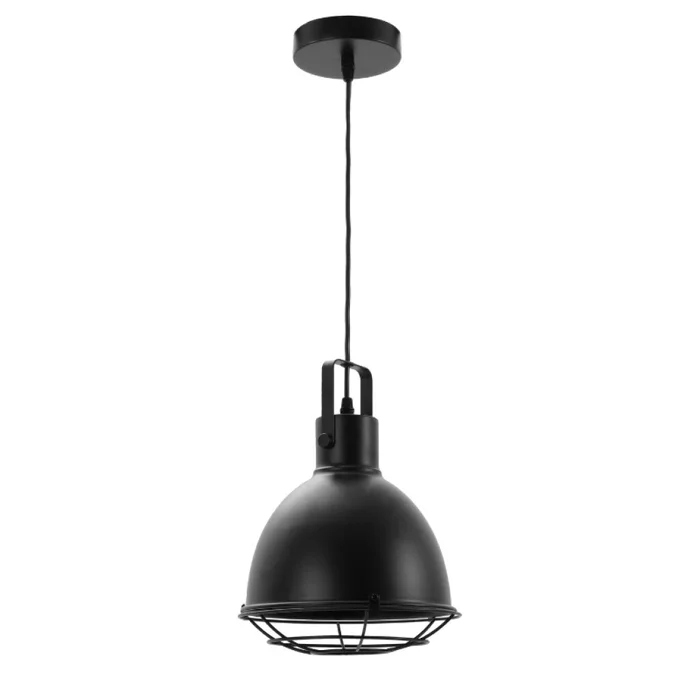 Luminaria Colgante Sharp Medium Negra en Negro - Lámparas colgantes, Uruguay | Serlux