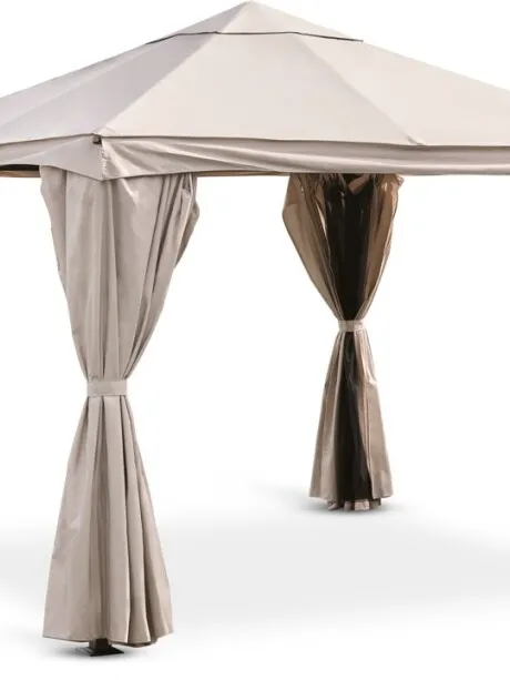 Gazebo NORDMARKA 3x3x2,78 m beige en Beige - Muebles para el exterior, Uruguay | JYSK