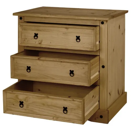 Cómoda HERLI REF.P2601 – Cera en Madera natural - Cómodas, Uruguay | Igoa