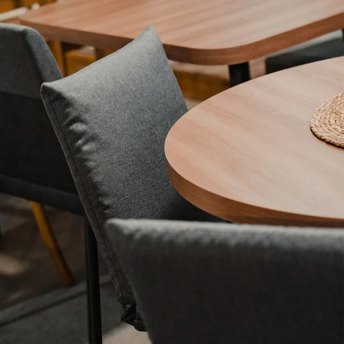 Mesa Star Redonda - Negro en Negro - Mesas de comedor, Uruguay | Ecowood, vista 3