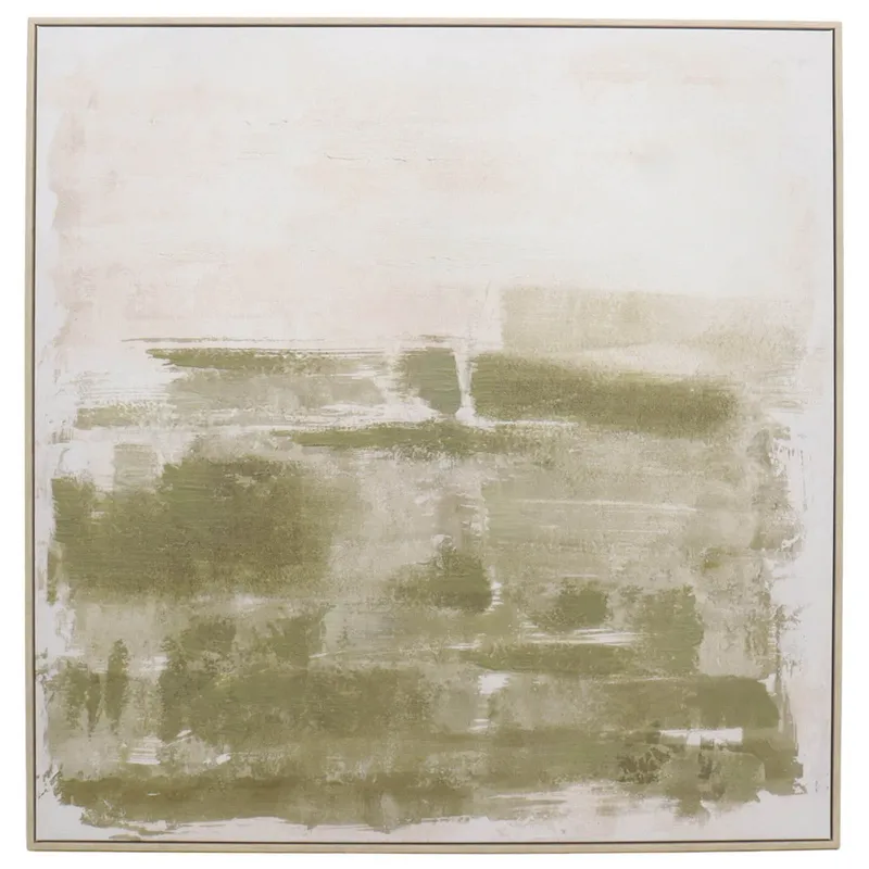 Cuadro Frost I, 100x10 Verde Papel Tp250919aab en Verde - Decoración de pared, Uruguay | Divino