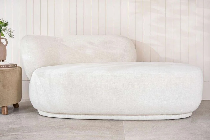 CHAISE LONGUE FOA - LINO BELGA ANTIMANCHAS - Sillones y sofás, Uruguay | La Iberica, vista 3