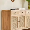 APARADOR BALI - OLMO Y ESTERILLA - 1.60 MTS en Madera natural - Bibliotecas, Uruguay | La Iberica, vista 2 de 21