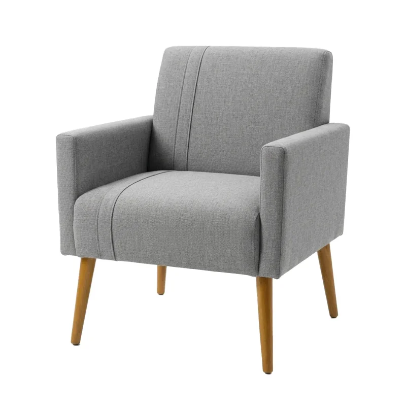 Butaca de Living Tela Lino – Lotus en Gris - Sillones y sofás, Uruguay | Delta Center, vista 3
