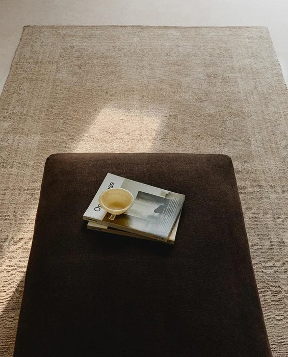 ALFOMBRA ALGODÓN en Beige - Alfombras, Uruguay | Zara Home