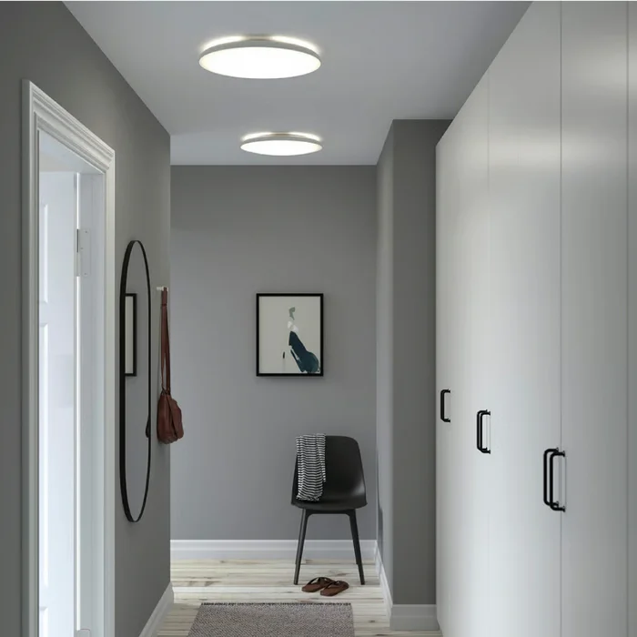 Plafón LED Grant Medium CCT Blanco en Blanco - Lámparas colgantes, Uruguay | Serlux, vista 2