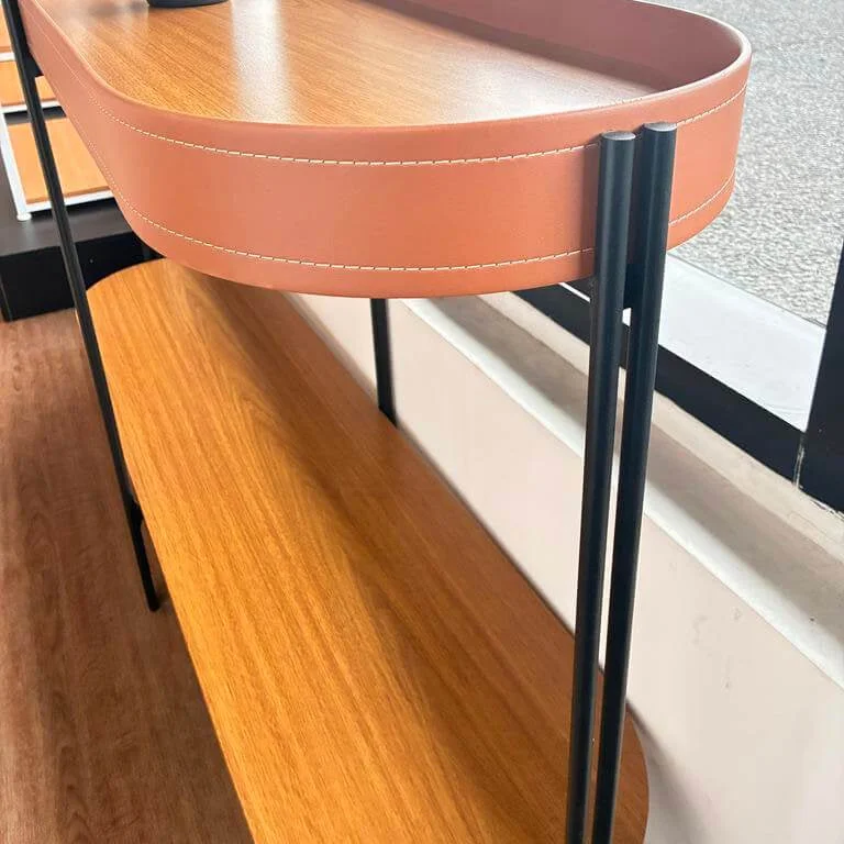 Aparador Monaco Buffet 140cm Cuero/Mdf en Madera natural - Aparadores y recibidores, Uruguay | Balton, vista 4