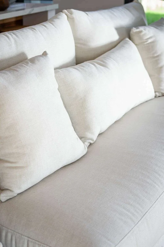 SILLON MANUELA - LINO BELGA ANTIMANCHAS en Beige - Sillones y sofás, Uruguay | La Iberica, vista 8