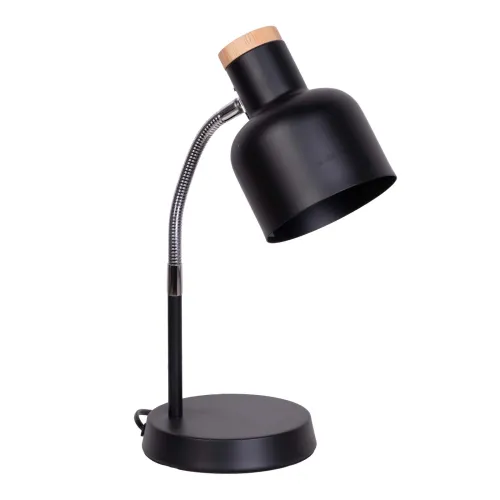 Lámpara De Escritorio Metal Negro Lt94087 en Negro - Lámparas de mesa, Uruguay | Divino
