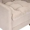 Poltrona reclinable Con Puff - Luxor - Beige - Sillones y sofás, Uruguay | Ecowood, vista 5 de 6