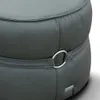 Puff 100% Cuero - Mia - Gris - Sillones y sofás, Uruguay | Ecowood, vista 2 de 3