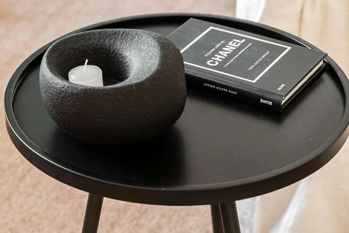 MESA AUXILIAR - METAL BLACK en Negro - Mesas de living, Uruguay | La Iberica, vista 2