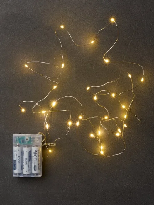 Guirnalda luces CRIS L290cm con 30 LEDs en Transparente - Iluminación, Uruguay | JYSK, vista 2
