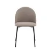 Silla De Comedor Metal-y-tela Marron Noa en Beige - Sillas, Uruguay | Divino, vista 3 de 5