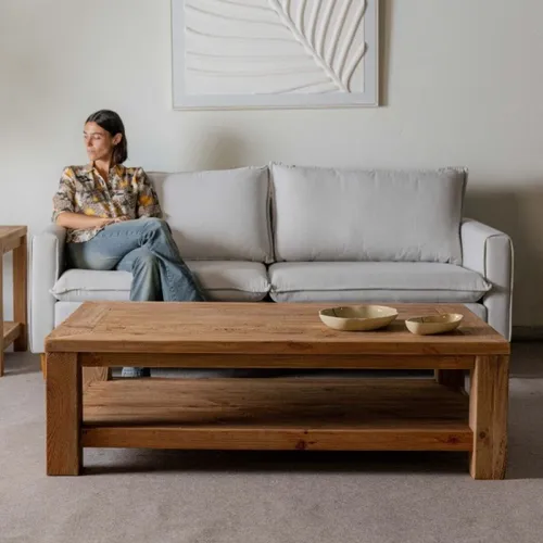 Sofá Salerno 3 cuerpos - Crudo en Blanco - Sillones y sofás, Uruguay | Fabrica Italiana