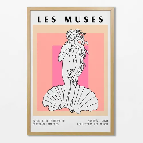 Les Muses - Venus en Multicolor - Láminas, Uruguay | La Cuadrería