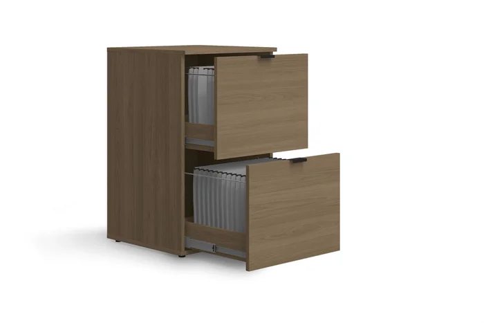 CAJONERO LINEA MUNIQUE 2 CAJONES OFICINA PREMIUM en Marrón - Bibliotecas, Uruguay | Balton, vista 3