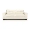 Sofá Fargo - Cuero Básico - 3 cuerpos - 509 (Off White) en Blanco - Sillones y sofás, Uruguay | NYR, vista 2 de 3