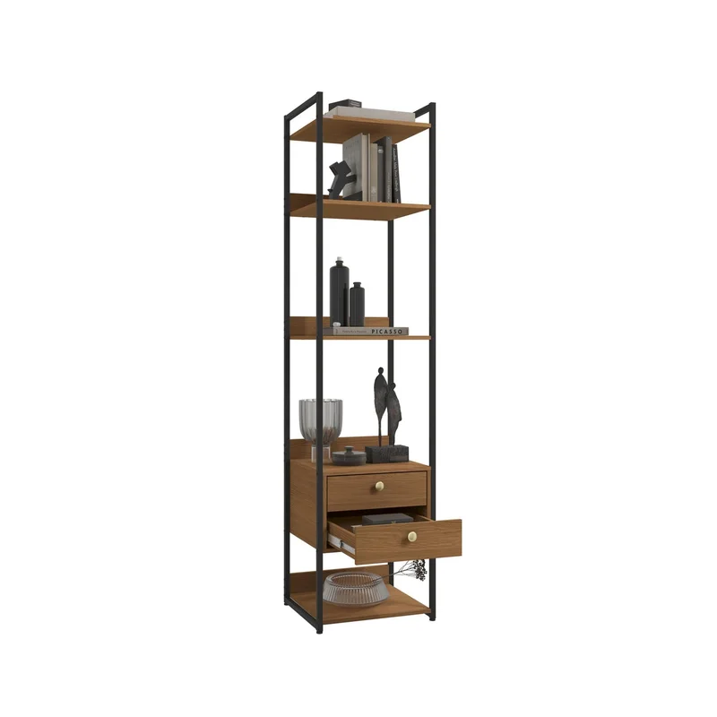 Closet Abierto Modular P50 - Linea Industrial en Madera natural - Roperos y placares, Uruguay | Balton, vista 13