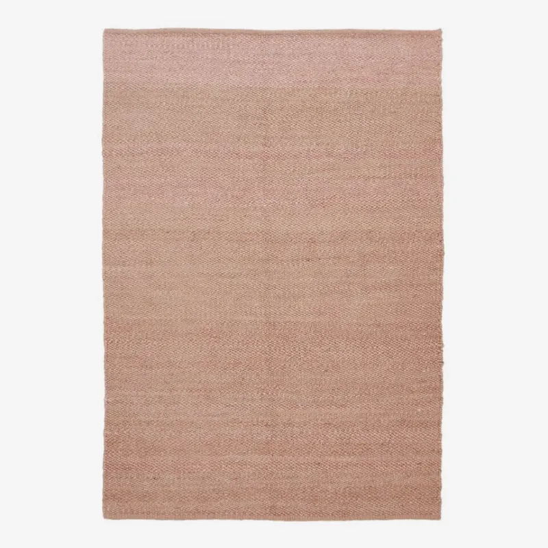 Alfombra Sallova de yute rosa 160 x 230 cm en Rosa - Muebles para el exterior, Uruguay | Kavehome