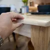 Mesa de comedor - Madera maciza 120 cm Bolonia - Línea Serena - Mesas de comedor, Uruguay | Ecowood, vista 5 de 8