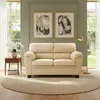 SOFA 2 CUERPOS MODELO ALIAS - 100 % EN CUERO - COLOR PERLA MATE en Off-white - Sillones y sofás, Uruguay | Champagne Home, vista 2 de 3