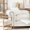 SILLON CHESTERFIELD - LINO ANTIMANCHAS en Off-white - Sillones y sofás, Uruguay | La Iberica, vista 20 de 29