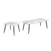 Mesa De Centro Mesa De Apoyo Patas De Metal Living Set - Mesas de living, Uruguay | Lais Muebles, vista 1 de 4