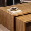 Set de mesas nido Sofi en Madera natural - Mesas de living, Uruguay | De Arcos, vista 2 de 3