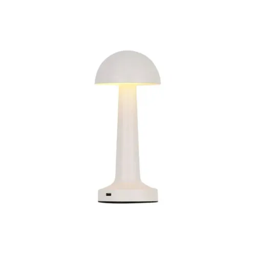 Lámpara de Mesa Samoa Portátil Recargable White en Blanco - Lámparas de mesa, Uruguay | Unilux