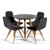 SILLA ZOE 1829C 44X59X79H CM en Marrón - Muebles para el exterior, Uruguay | Vinibel, vista 2 de 3