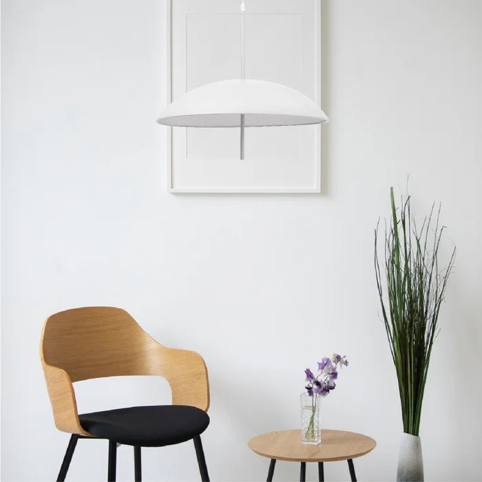Luminaria Colgante Pauline Big Blanca ø 49,5 cm en Blanco - Lámparas colgantes, Uruguay | Serlux, vista 4