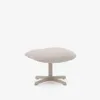 Reposapiés Jaspe - beige y metal con acabado gris FSC 100% en Beige - Butacas, banquetas y puffs, Uruguay | Kavehome, vista 1 de 7