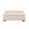 Sofá C/chaise Y Fundas Desmontables 3 Cuerpos Tela-premium Natural-beige Moma Natural en Madera natural - Sillones y sofás, Uruguay | Divino, vista 6 de 9
