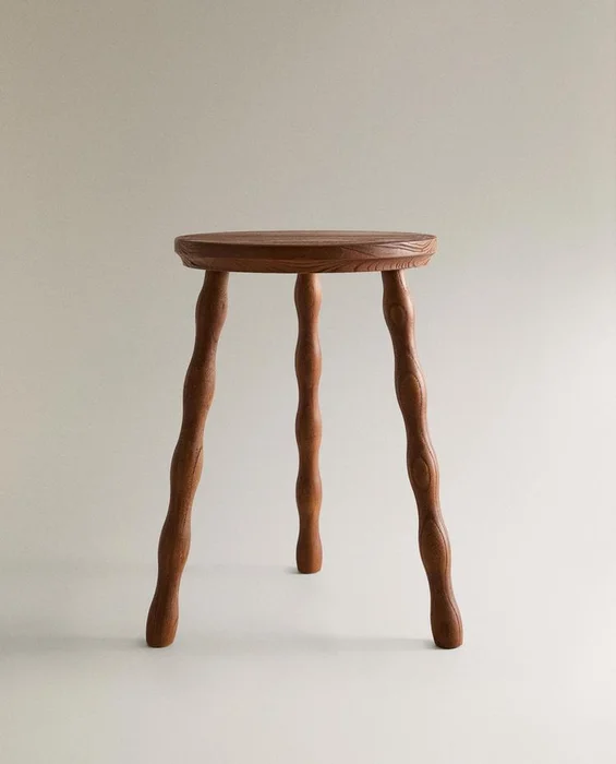 TABURETE MADERA OLMO - Sillas, Uruguay | Zara Home, vista 2