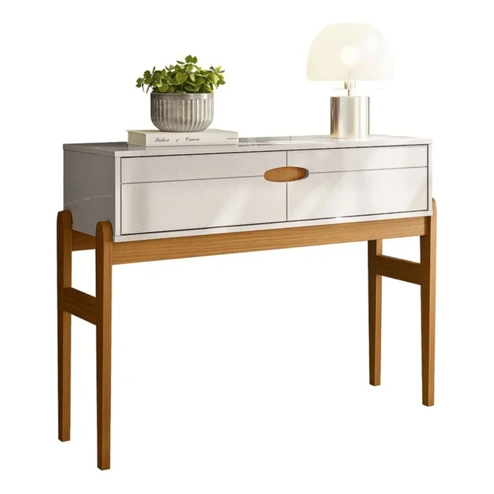 Mesa de arrime Intense - Blanco en Blanco - Mesas de living, Uruguay | Nario Hogar, vista 3