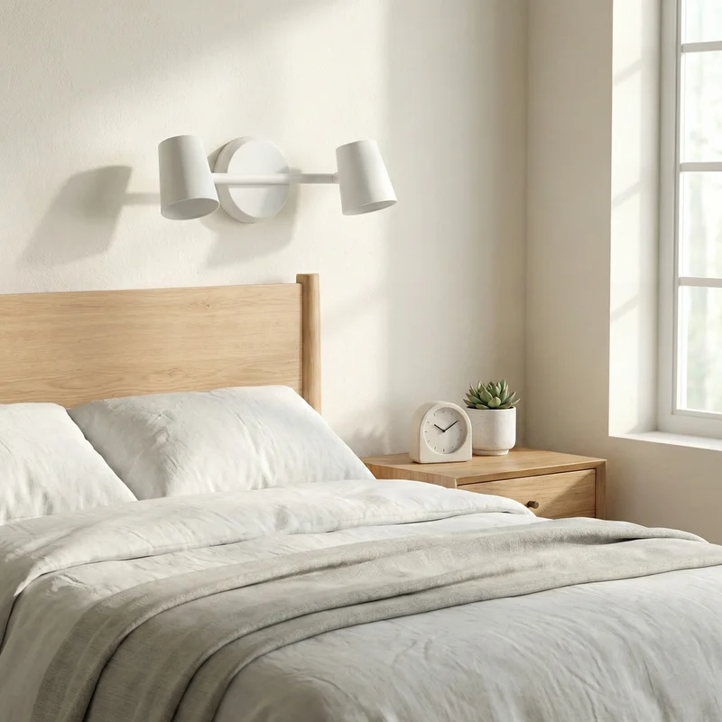 Aplique de Pared Nora Duo en Blanco - Iluminación, Uruguay | La Perla, vista 4