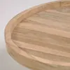 Mesa de centro redonda Glenda madera maciza teca Ø 55 cm en Madera natural - Mesas de living, Uruguay | Kavehome, vista 4 de 6