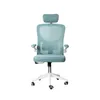 Asiento De Oficina Malla Blanco Hy-697 en Celeste - Escritorios y sillas de escritorio, Uruguay | Divino, vista 3 de 7