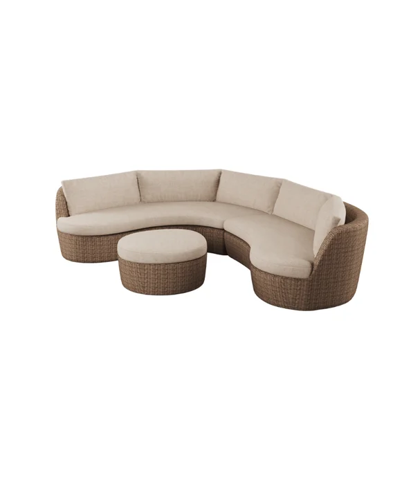 ESQUINERO EXTERIOR MONTOYA 185X120X63 - Muebles para el exterior, Uruguay | Más Infinito Casa