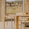 Silla Nina madera maciza - de acacia y cuerda negro en Negro - Sillas, Uruguay | Kavehome, vista 3 de 10